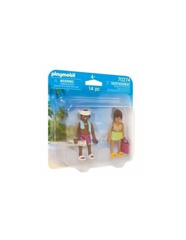 Playmobil figuras pareja de vacaciones