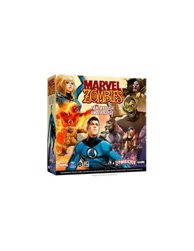 Juego de mesa marvel zombies: fantastic 4 under siege pegi 14