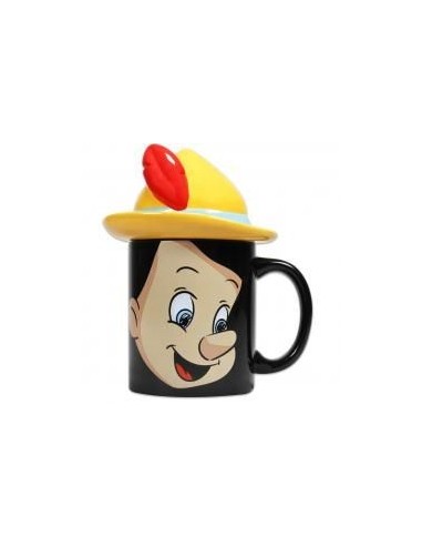 Taza 3d half moon bay disney pinocho 400ml