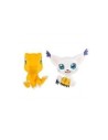 Figuras megahouse digimon lookup pack agumon & tailmon