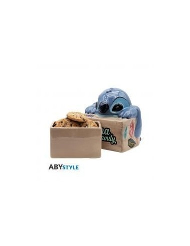 Replica abystyle disney lilo & stitch ohana recipiente galletas