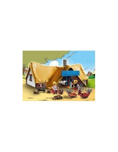 Playmobil asterix: la cabaña de ordenalfabetix