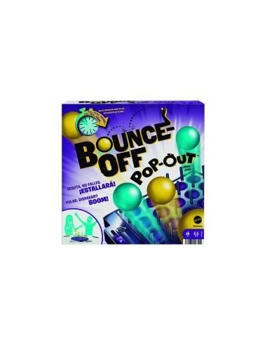 Juego de mesa mattel bounce off pop - out!