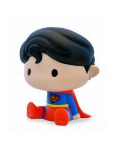 Figura hucha plastoy dc comics justice league superman chibi