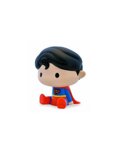 Figura hucha plastoy dc comics justice league superman chibi