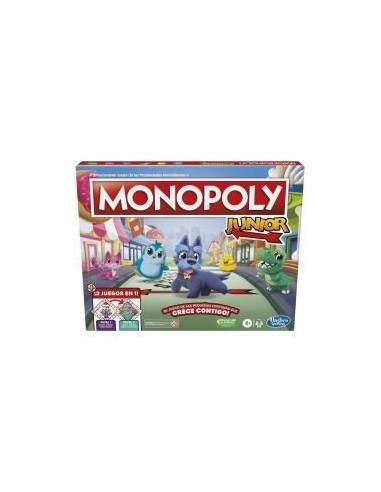 Juego de mesa hasbro monopoly junior español