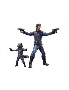 Figura tamashii nations sh figuarts guardianes de la galaxia volumen 3 star lord & rocket raccoon 2