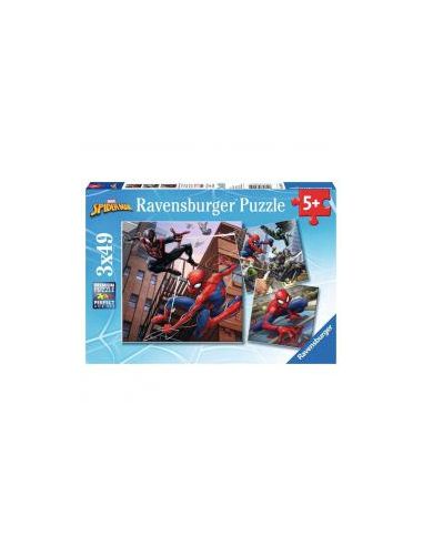 Puzzle ravensburger spiderman 3x49