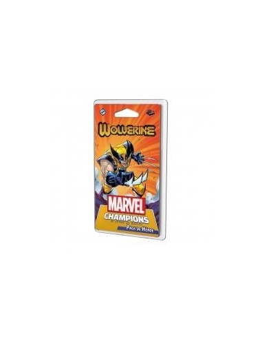 Juego de mesa marvel champions: wolverine 60 cartas pegi 14