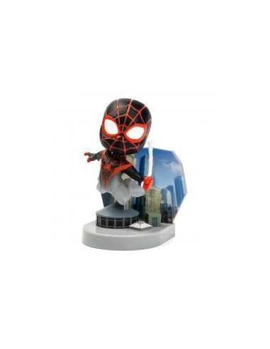 Figura mini diorama superama the loyal subjects spider man (mini morales) con efecto camuflaje