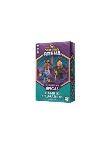 Juego de mesa disney sorcerer arena cambio de mareas expansion edad recomendada 13 años