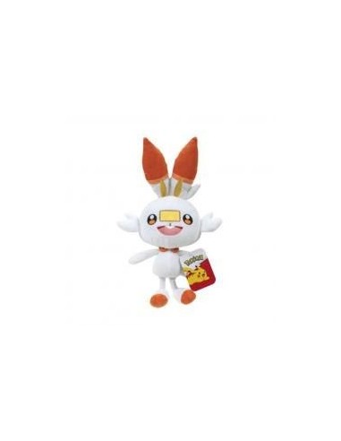 Peluche pokemon scorbunny 21 cm