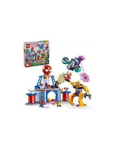 Lego cuartel general aracnido del equipo spidey