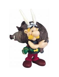 Figura plastoy asterix & obelix asterix con jabali pvc