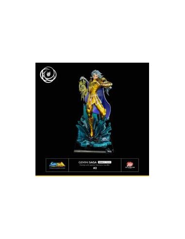 Figura tsume arts saint seiya gemini saga resina escala 1 - 6 ikigai