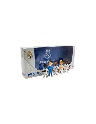 Pack 5 figuras minix pack real madrid 7 cm