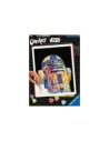 Kit para pintar con números ravensburger creart serie trend c polygon star wars: r2d2