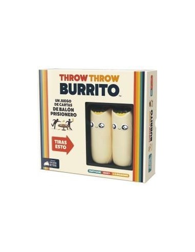 Juego de mesa asmodee throw throw burrito pegi 7