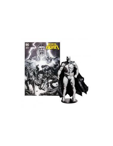 Figura y comic mcfarlane toys dc comics black adam batman line art variant`