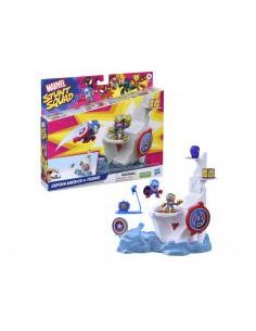 Set de juego hasbro marvel stunt squad tower smash