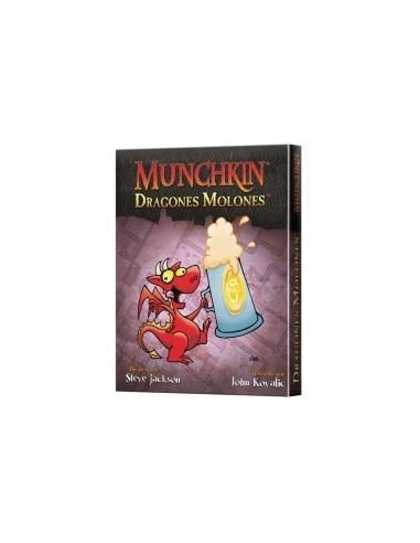 Juego de mesa munchkin dragones molones pegi 10