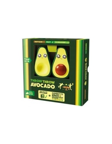 Juego de mesa throw throw avocado pegi 7