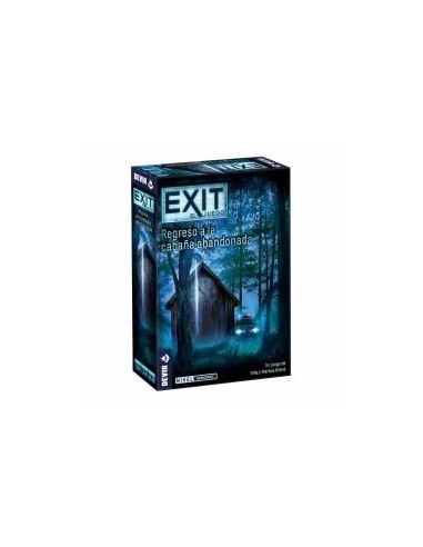 Juego de mesa devir exit regreso a la cabaña abandonada