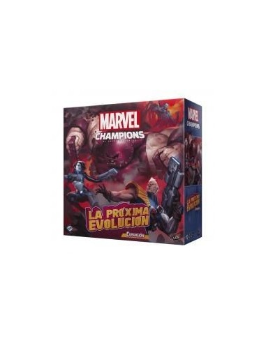 Juego de mesa marvel champions la proxima evolucion edad recomendada 14 años