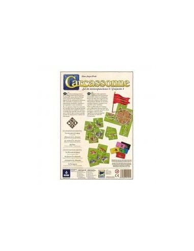 Juego de mesa devir carcassonne expansiones reunidas