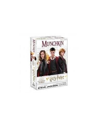 Juego de mesa munchkin harry potter edad recomendada 11 años idioma ingles