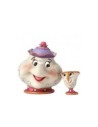 Figura enesco disney la bella y la bestia mrs potts & chip