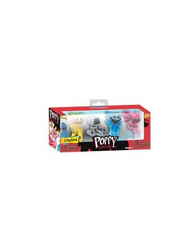 Pack 4 minifiguras poppy playtime 7cm en caja