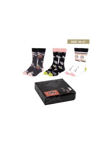 Pack calcetines 3 piezas otaku talla 36 -  41