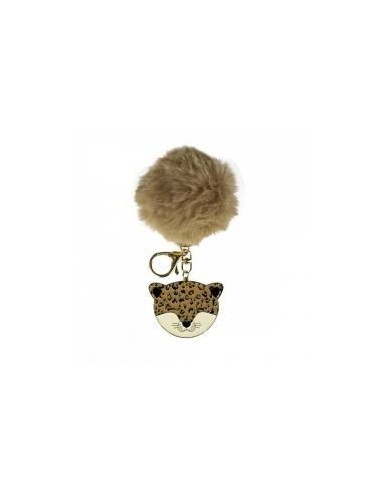 Llavero enesco pompon tigre