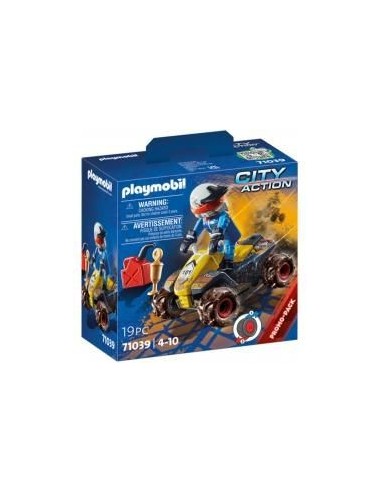 Playmobil city action quad de offroad