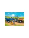 Playmobil tractor con remolque