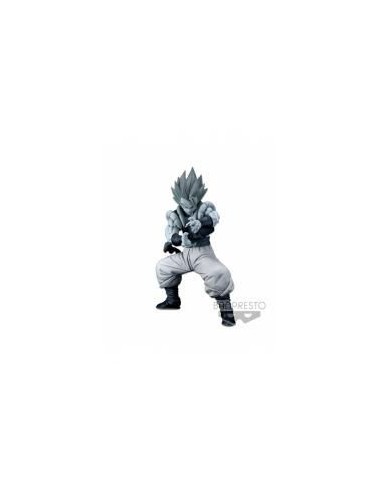 Figura banpresto dragon ball super super saiyan blue gogeta tones blanco & negro master stars piece