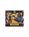 Set figuras hasbro marvel legends series wolverine & lady psylocke