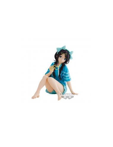 Figura banpresto the idolmaster shiny colors relax time yuika mitsumine 10cm