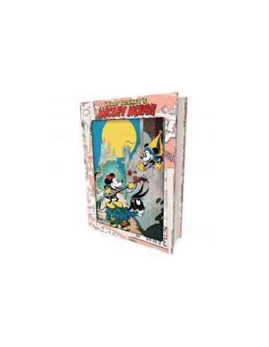 Puzzle libro lenticular prime 3d disney mickey mouse 300 piezas