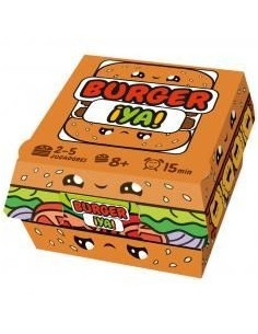 Juego de mesa burger ¡ya! pegi 8