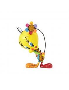 Figura decorativa enesco looney tunes piolín con flor