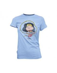 Camiseta funko pop super cute tee dc wonder woman con cuerda talla l niña 23301