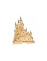 Figura replica enesco disney la bella durmiente castillo iluminado