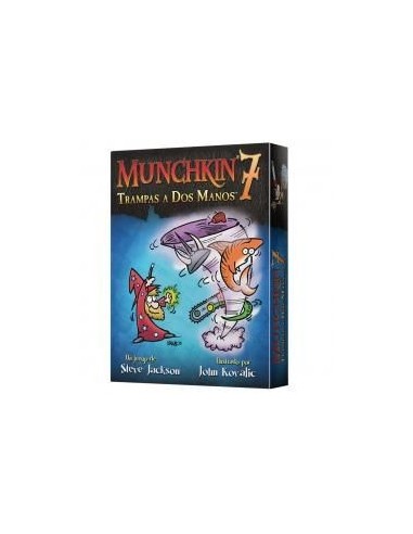 Juego de mesa munchkin 7: trampas a dos manos pegi 10