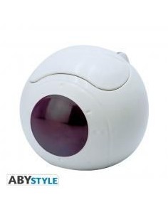 Taza termica 3d abystyle dragin ball capsula saiyan vegeta