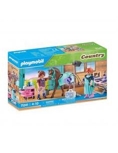 Playmobil country -  veterinaria de caballos