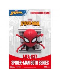 Figura beast kingdom mini egg attack marvel spider - man superior spider - man serie 60 aniversario