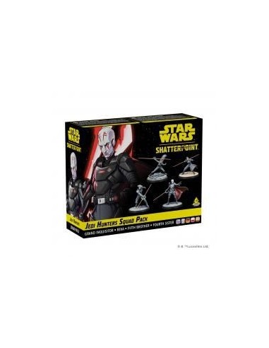 Juego de mesa star wars shatterpoint jedi hunters squad pack