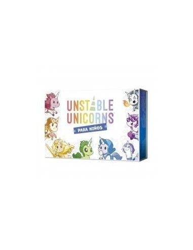 Juego de mesa unstable unicorns para niños edad recomendada 6 años